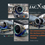 Manipulation du JacXson U70 dans les locaux de Lufthansa Technik